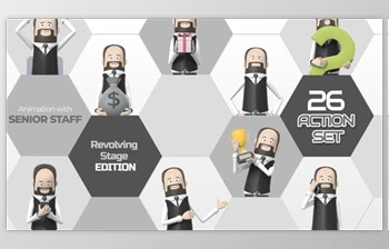 Download 26 Action <span class='badge badge-warning'>Set</span> Senior Staff (Videohive 33966270) - AE Project
