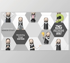 Download 26 Action Set Senior Staff (Videohive 33966270) - AE Project