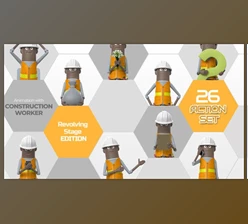 Download 26 Action Set Construction Worker (Videohive 33966279) - AE Project