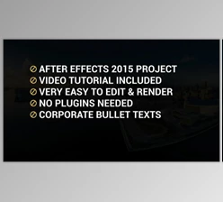 Download Creative Corporate Bullet Texts (Motionarray 992353) - AE Project