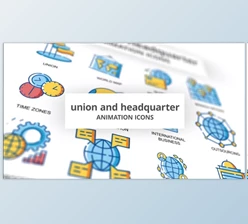 Download Union & Headquarter - Animation Icons (Motionarray 969004)