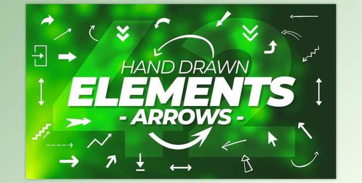 Download Hand Drawn Elements Kit V2 - Arrows (Motionarray 1026793)
