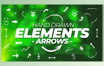 Download Hand Drawn Elements Kit V2 - <span class='badge badge-warning'>Arrows</span> (Motionarray 1026793)