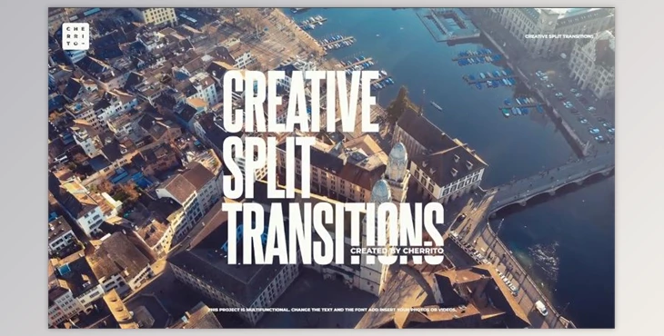 Download Creative Split Transitions (Motionarray 726404) - PR Project