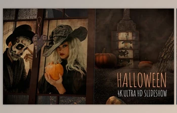 Download Halloween slideshow in a foggy old <span class='badge badge-warning'>cemetery</span> (Videohive 33960240) - AE Project