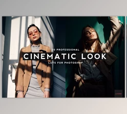 Download Cinematic Film LUT Presets Photoshop CreativeMarket 4436129