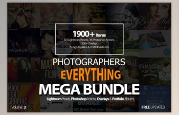 Download Photographers Everything <span class='badge badge-warning'>Mega</span> Bundle