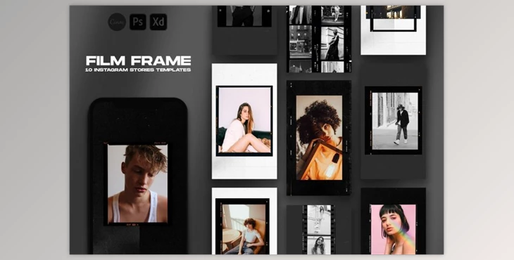 Download Film Frame Instagram Story Template