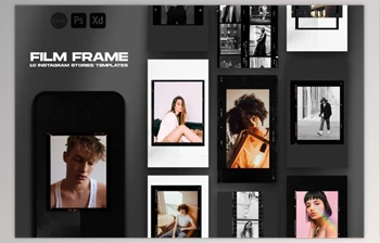 Download <span class='badge badge-warning'>Film</span> Frame Instagram Story Template Creativemarket 4697775