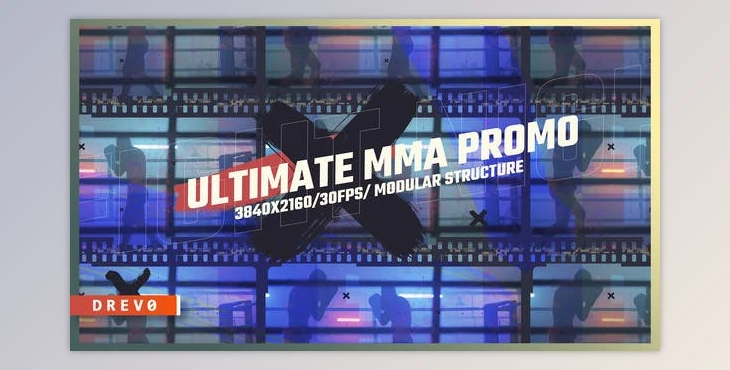 Download Ultimate MMA Promo Intro/ Sport Trailer/ Boxing/ Fight Night/ UFC/ Marathon/ Dynamic/ Run/ Online (Videohive 33696317) - AE Project