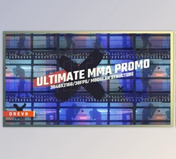 Download Ultimate MMA Promo Intro/ Sport Trailer/ Boxing/ Fight Night/ UFC/ Marathon/ Dynamic/ Run/ Online (Videohive 33696317) - AE Project