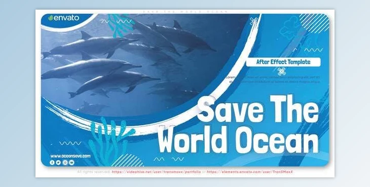 Download Save the World Ocean (Videohive 33749342) - AE Project