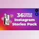 Download Instagram Stories Pack | 36 Template Designs (Videohive 33849113) - AE Project