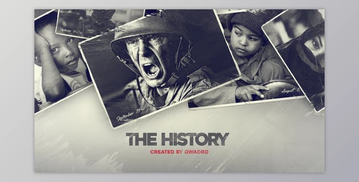Download History Slideshow Documentary Timeline (Videohive 33610573) - AE Project
