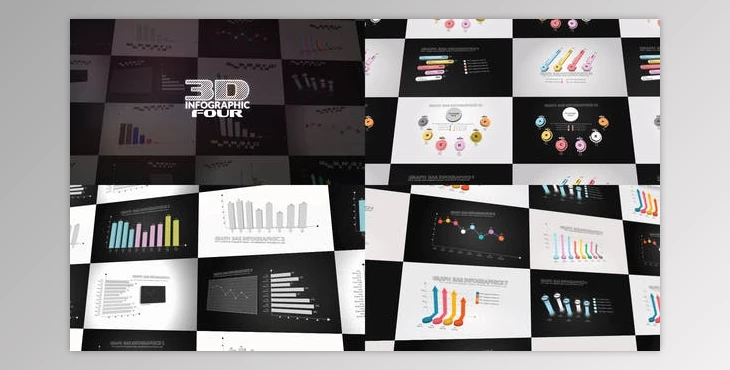 Download 3D Infographics Set 4 (Videohive 28474461) - AE Project
