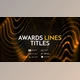 Download Awards Lines Titles (Videohive 26786332) - AE Project