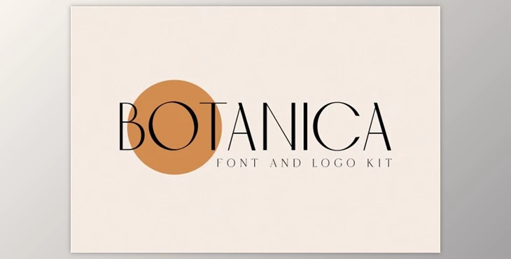 Download Botanica – Font And Logo Kit (EPS, WOFF, OTF, AI)