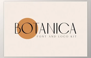 Download Botanica – Font And Logo Kit (EPS, WOFF, OTF, AI)