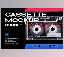 Download CD Case Mockup Template Bundle Disc CreativeMarket-5319043 (PSD, PNG)